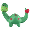 Green Dinosaur With Hearts Valentine's Day Inflatable